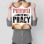 Plakat metalowy Pierwsi do pracy Prezent
