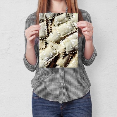 Plakat metalowy Pierogi Prezent