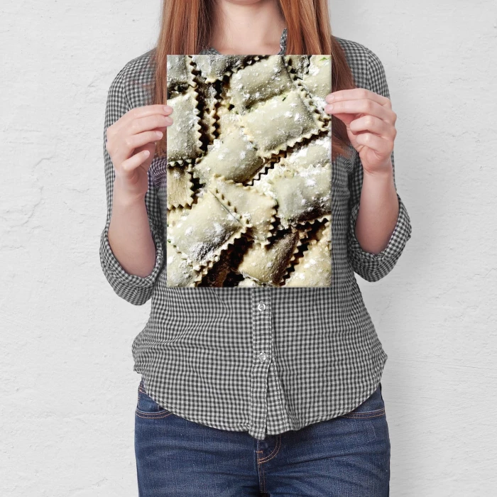 Plakat metalowy Pierogi Prezent