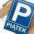 Plakat metalowy Parking piątek Prezent