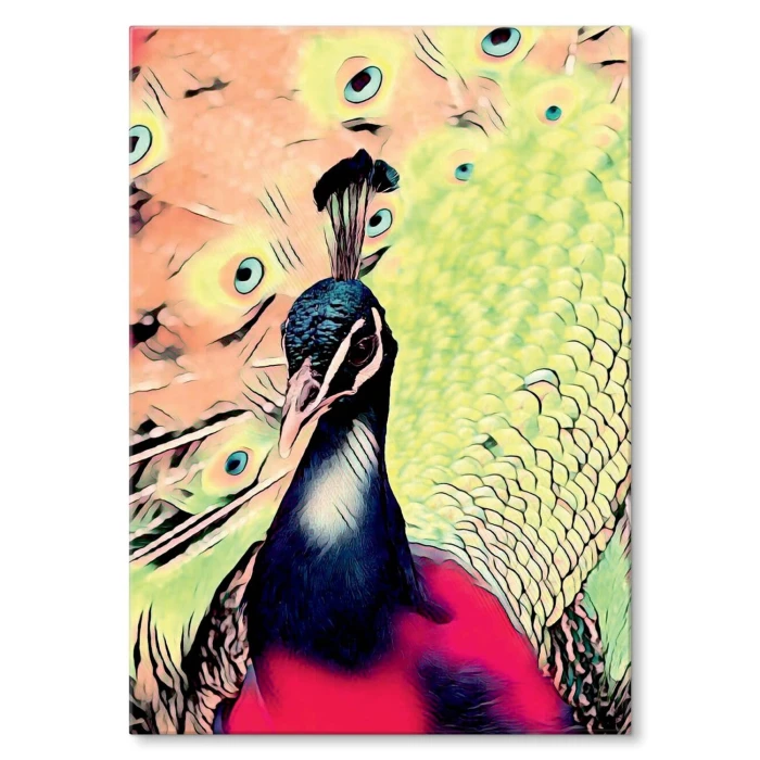 Plakat metalowy Paw Prezent