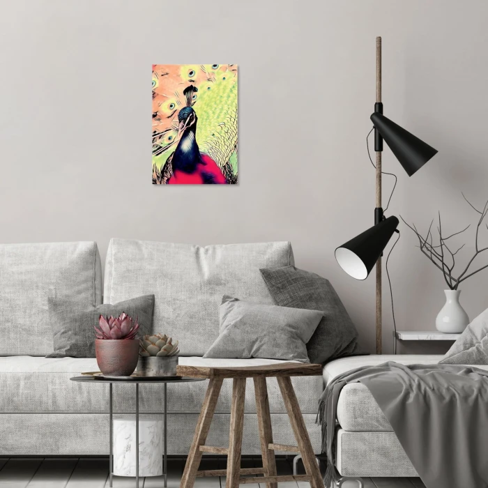 Plakat metalowy Paw Prezent