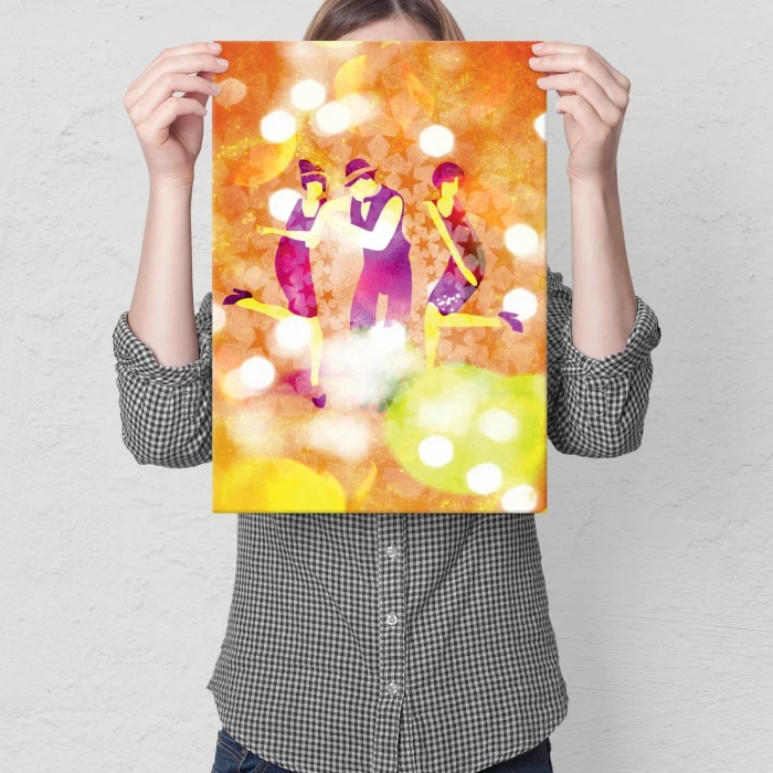 Plakat metalowy Impreza Prezent