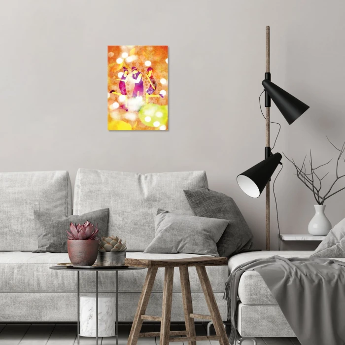 Plakat metalowy Impreza Prezent