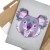 Plakat metalowy Panda Prezent