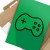 Plakat metalowy Pad joystick konsola Prezent