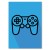 Plakat metalowy Pad joystick konsola Prezent