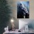 Plakat metalowy Nocna sowa Prezent