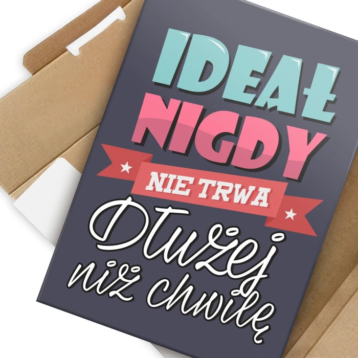 Plakat metalowy Ideał Prezent