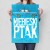 Plakat metalowy Niebieski ptak Prezent