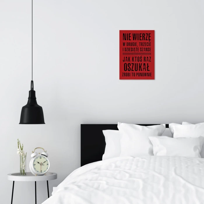 Plakat metalowy  Prezent