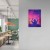 Plakat metalowy Night boy Prezent