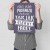 Plakat metalowy Bierny facet Prezent