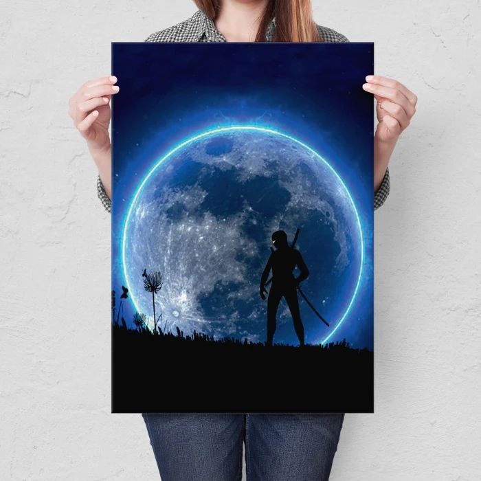 Plakat metalowy Ninja Prezent