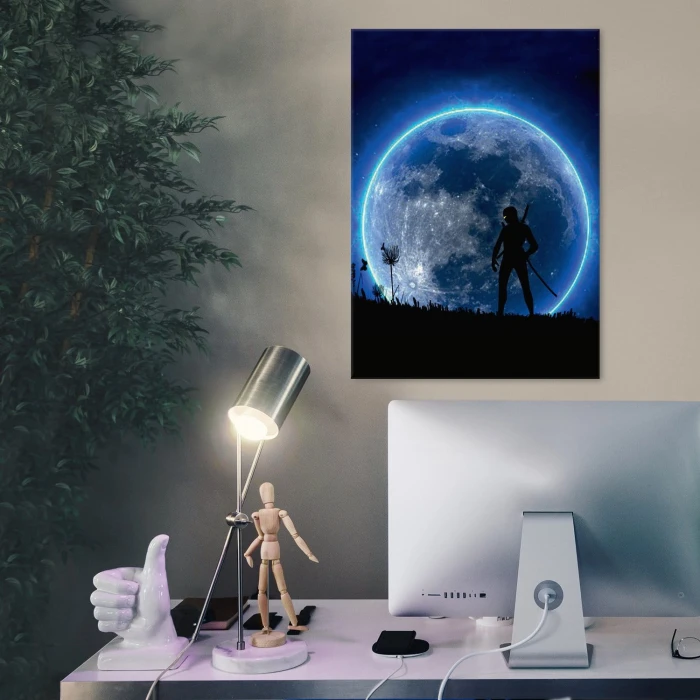 Plakat metalowy Ninja Prezent