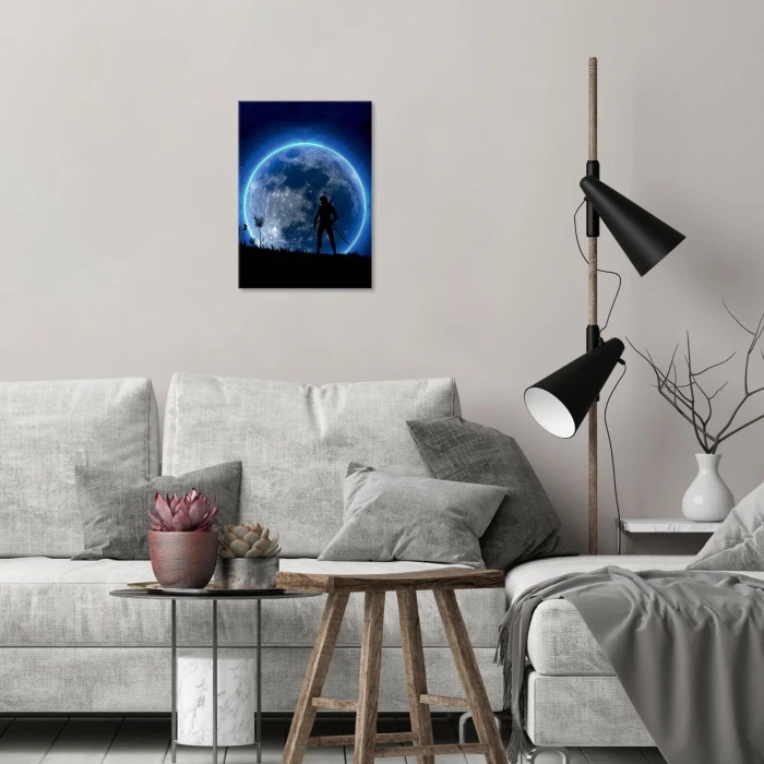 Plakat metalowy Ninja Prezent