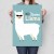 Plakat metalowy No drama lama Prezent