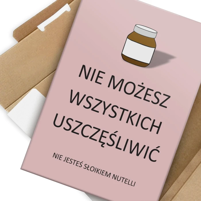 Plakat metalowy Uszczęśliwić wszystkich Prezent