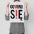Plakat metalowy Ogarnij się Prezent