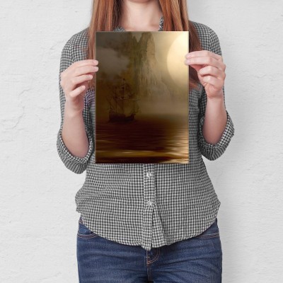 Plakat metalowy Pirates bay Prezent