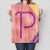 Plakat metalowy Litera P Prezent