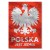 Plakat metalowy Polska jest jedna Prezent