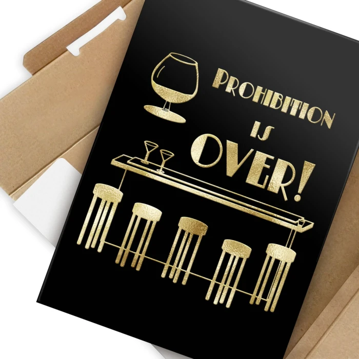 Plakat metalowy Prohibition Prezent