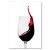 Plakat metalowy Pure wine Prezent