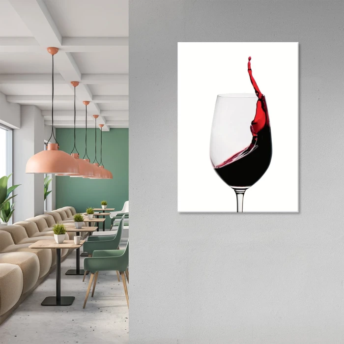 Plakat metalowy Pure wine Prezent