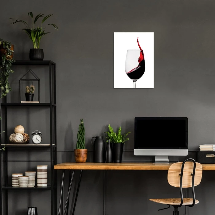 Plakat metalowy Pure wine Prezent