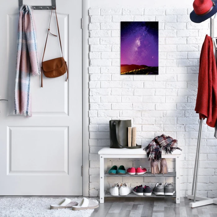 Plakat metalowy Purpurowe niebo Prezent