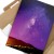 Plakat metalowy Purpurowe niebo Prezent