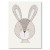 Plakat metalowy Cute rabbit Prezent