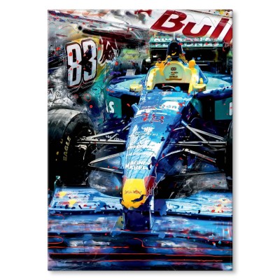 Plakat metalowy Formuła 1 Prezent