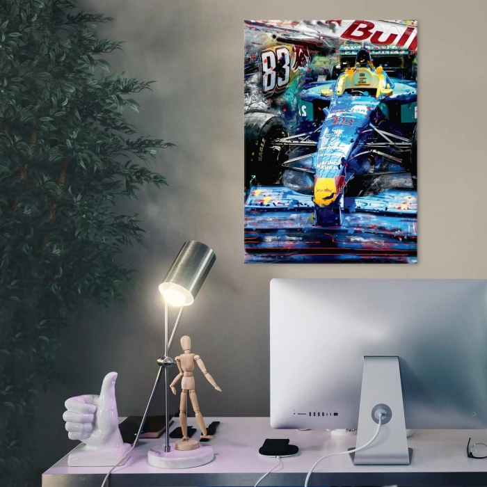 Plakat metalowy Formuła 1 Prezent