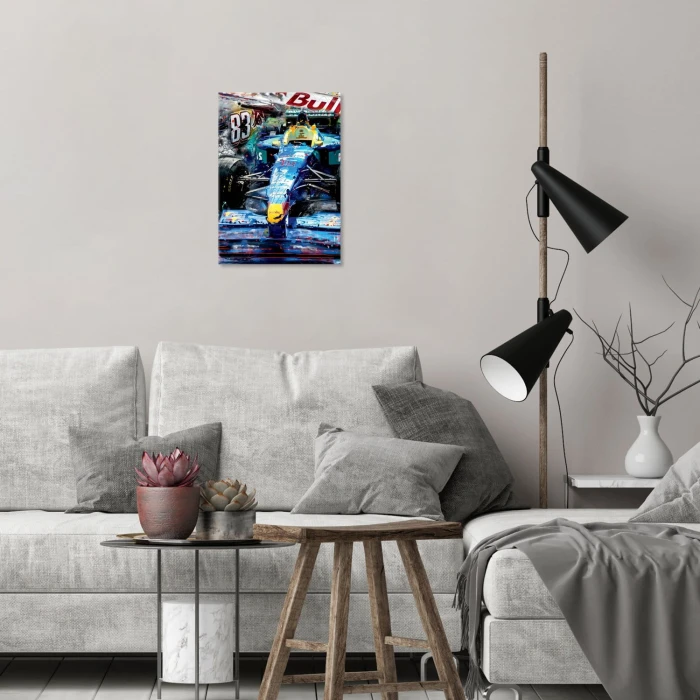 Plakat metalowy Formuła 1 Prezent