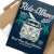 Plakat metalowy Ride the waves Prezent