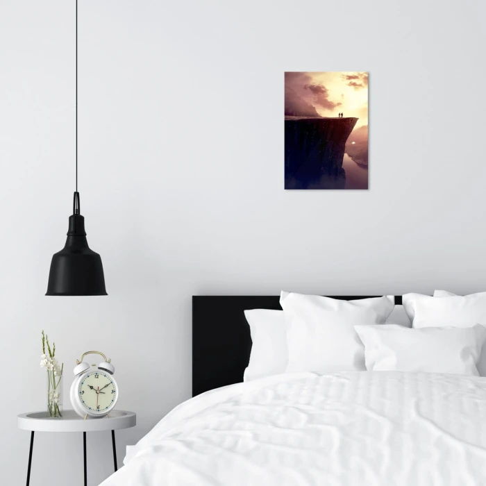 Plakat metalowy Fantasy rock Prezent
