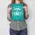 Plakat metalowy Positive vibes only Prezent
