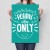 Plakat metalowy Positive vibes only Prezent