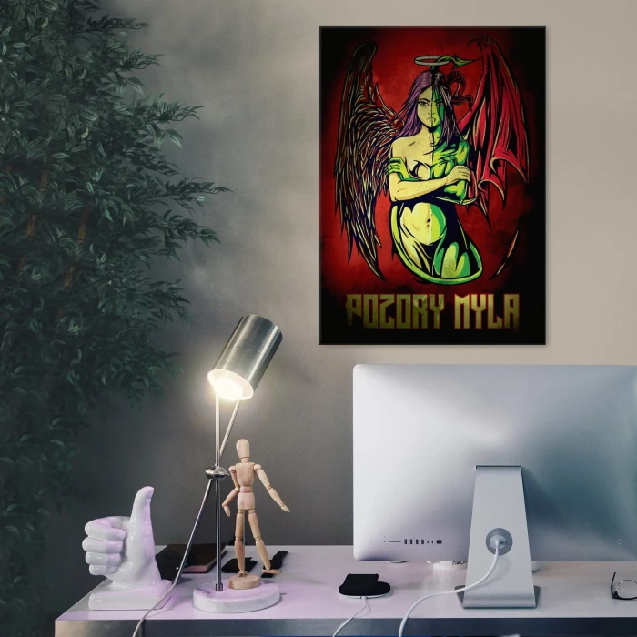 Plakat metalowy Pozory mylą Prezent