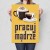 Plakat metalowy Pracuj mądrze Prezent