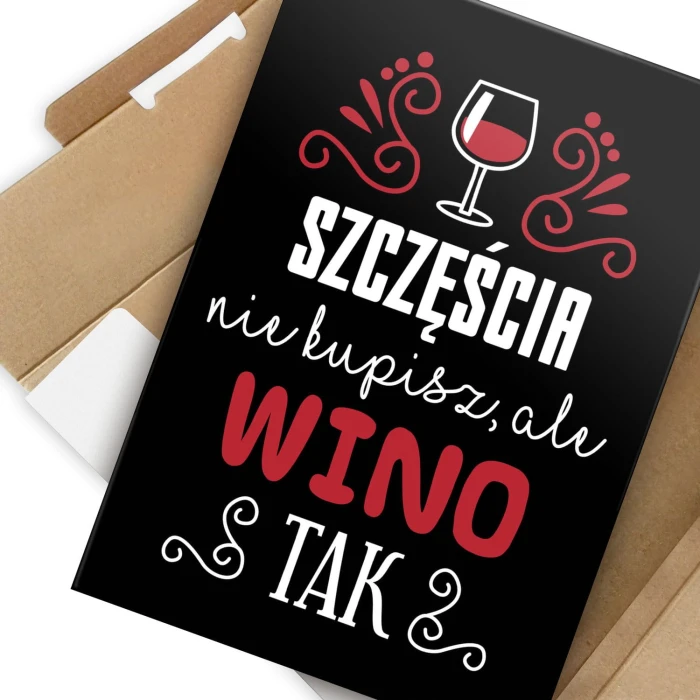 Plakat metalowy Szczęścia nie kupisz Prezent