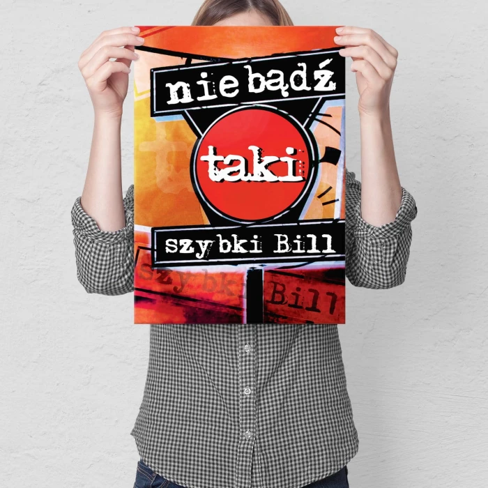 Plakat metalowy Szybki Bill Prezent
