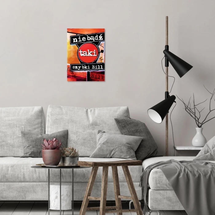 Plakat metalowy Szybki Bill Prezent