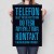 Plakat metalowy Telefon służy do... Prezent