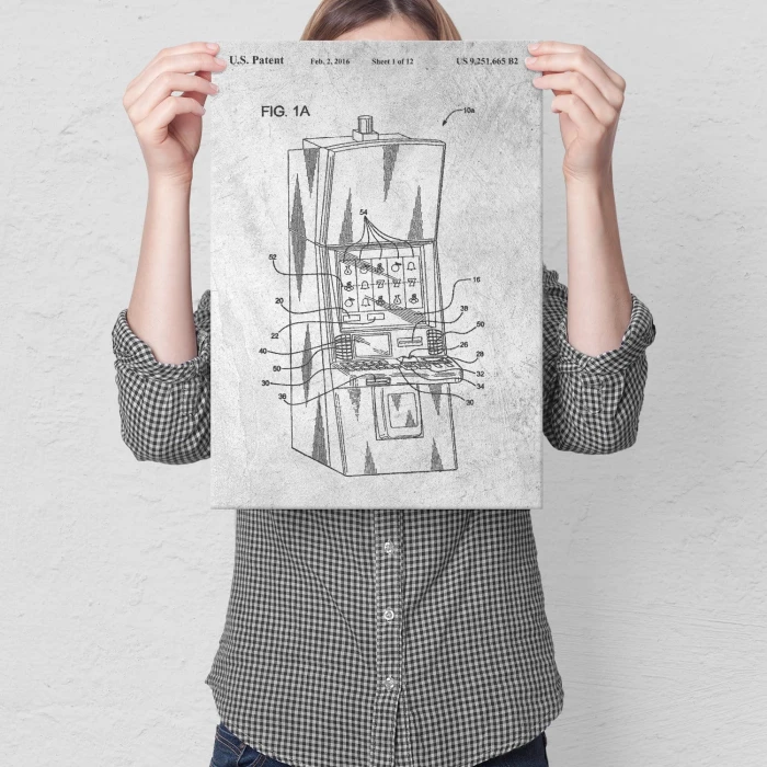 Plakat metalowy Jednoręki bandyta Prezent