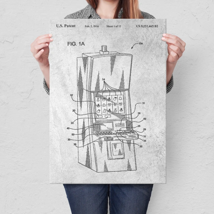 Plakat metalowy Jednoręki bandyta Prezent
