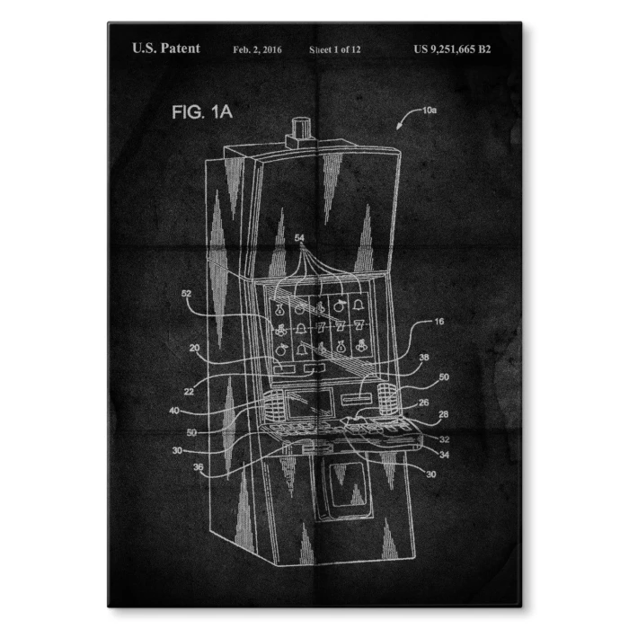 Plakat metalowy Jednoręki bandyta Prezent