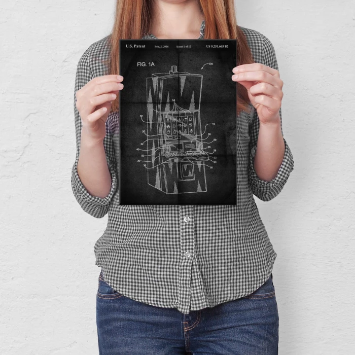 Plakat metalowy Jednoręki bandyta Prezent
